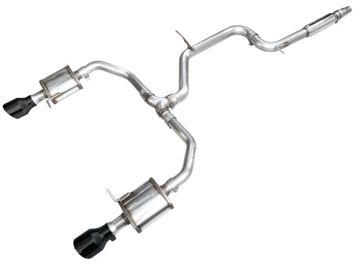 AWE Tuning 22-25 Volkswagen Jetta GLI Touring Edition Exhaust - Diamond Black Tips AWE Tuning Catback