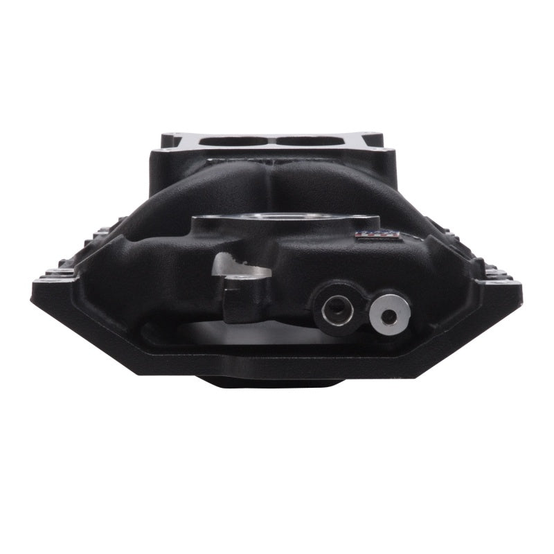 Edelbrock Performer RPM Air Gap Vortec Black Edelbrock Intake Manifolds