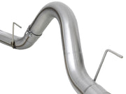 aFe 2021 Ford F-150 V6-3.0L (td) Large Bore 409 SS DPF-Back Exhaust System w/ Polished Tip aFe Exhaust
