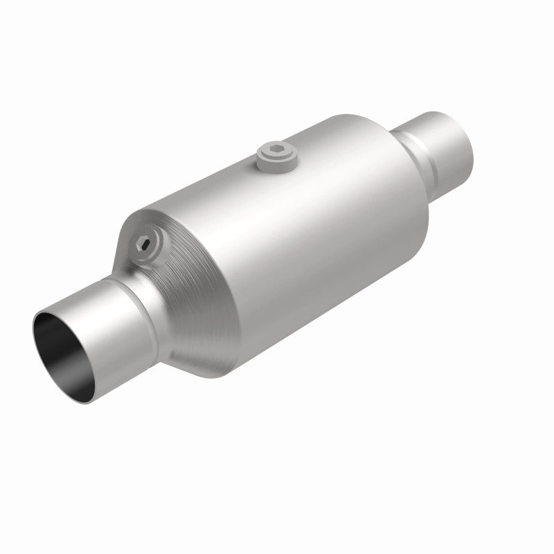 Magnaflow 2.50 w/dual O2 5in. Spun Universal Converter Magnaflow Catalytic Converter Universal