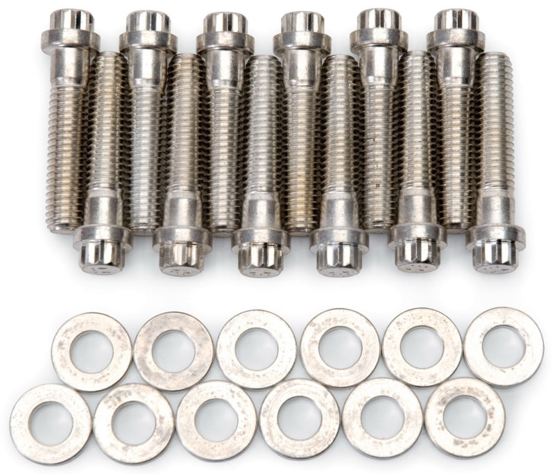 Edelbrock Plated Intk Bolt Kit for 2176 Edelbrock Hardware Kits - Other