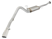 aFe MACHForce XP SS Exhaust 3in to 3.5in Cat-Back w/ Polished Tip 15 Ford F-150 EcoBoost V6 2.7/3.5L aFe Catback