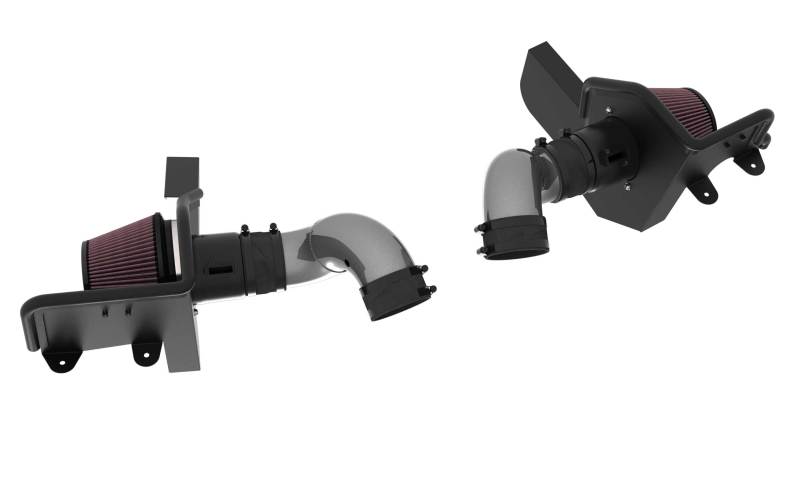 K&N 2024+ Ford Mustang V8 5.0L Typhoon Performance Air Intake System K&N Engineering Cold Air Intakes