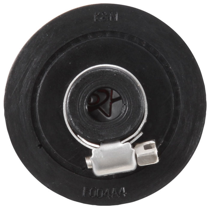K&N Clamp On Rubber Base Crankcase Vent Filter 0.375in Flange ID x 2in OD x 1.5in Height K&N Engineering Air Filters - Universal Fit