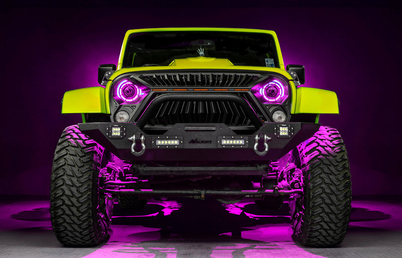 ORACLE Lighting 0718 Jeep Wrangler JK Oculus 7in ColorSHIFT Bi-LED Projector Headlights ORACLE Lighting Light Bars & Cubes