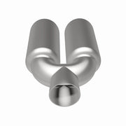MagnaFlow Tip 1-Pk Dual Rnd DW 3x10 2.25ID Magnaflow Tips