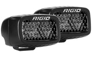 Rigid Industries SR-M Series PRO Midnight Edition - Spot - Diffused - Pair Rigid Industries Light Bars & Cubes