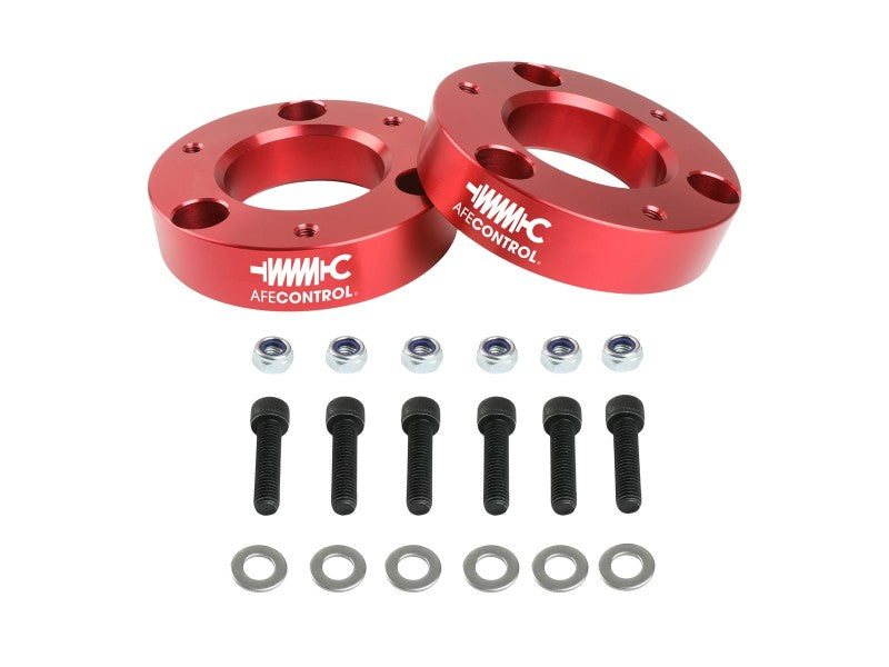 aFe CONTROL 2.0 IN Leveling Kit 04-21 Ford F-150 - Red aFe Leveling Kits