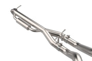 aFe 21-24 Ford F-150 Vulcan Series 3 IN to 3-1/2 IN Stainless Steel Cat-Back Exhaust System - Black aFe Catback