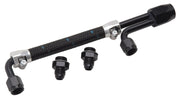 Edelbrock Dual Quad Fuel Line Kit In Clr/Blk Finish Edelbrock Fuel Lines