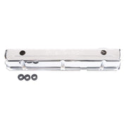 Edelbrock Valve Cover Signature Series Chevrolet 1962-2001 194-292 CI Inline 6 Chrome Edelbrock Valve Covers