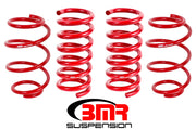 BMR 15-17 S550 Mustang Performance Version Lowering Springs (Set Of 4) - Red BMR Suspension Lowering Springs