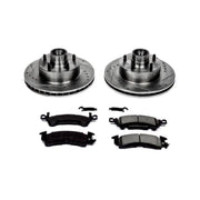 Power Stop 1975 Buick Apollo Front Z23 Evolution Sport Brake Kit PowerStop Brake Kits - Performance D&S
