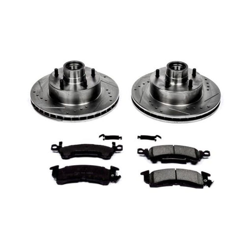 Power Stop 1975 Buick Apollo Front Z23 Evolution Sport Brake Kit PowerStop Brake Kits - Performance D&S