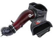 aFe 23-24 Ford F150 Raptor R Supercharged Red Carbon Track Series Air Intake w/ P5R Filter (MOQ 24) aFe Cold Air Intakes