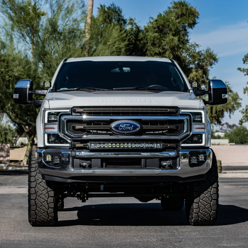 Rigid Industries 2020+ Ford Super Duty Dual Fog Mount Rigid Industries Light Mounts