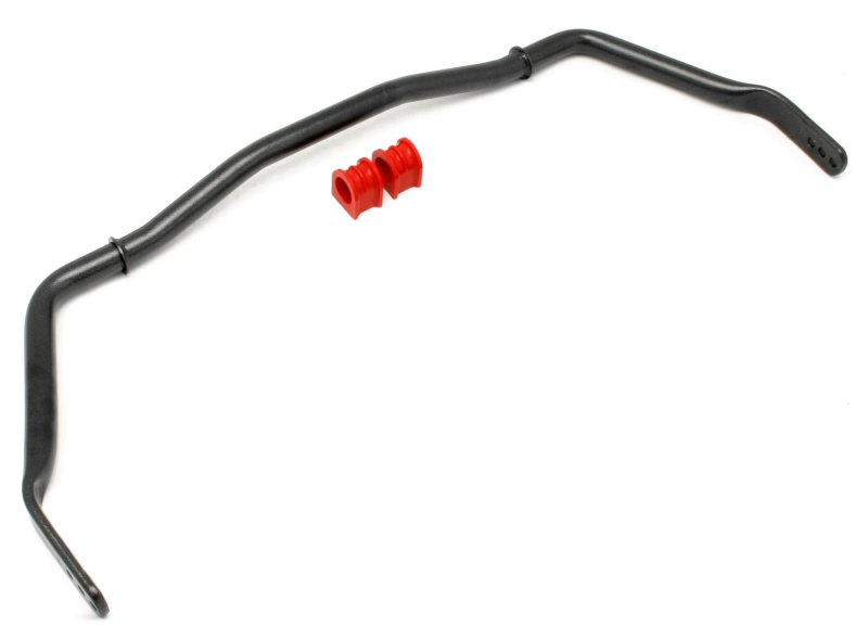 BMR 05-10 S197 Mustang Front Hollow 35mm 3-Hole Adj. Sway Bar Kit - Black Hammertone BMR Suspension Sway Bars