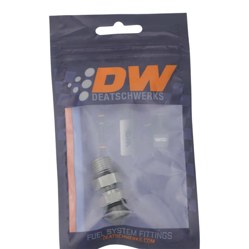 DeatschWerks 6AN ORB Male to 6AN ORB Male Swivel Adapter - Anodized DW Titanium DeatschWerks Fittings