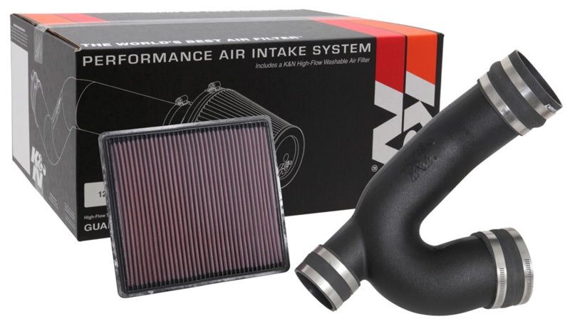 K&N 18-19 Ford F-150 EcoBoost V6-3.5L F/I Performance Air Intake System K&N Engineering Cold Air Intakes