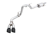 AWE Tuning 2015+ Ford F-150 0FG Single Exit Performance Exhaust System w/4.5in Diamond Black Tips AWE Tuning Catback