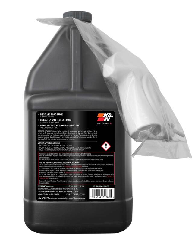 K&N Power Kleen Air Filter Cleaner (1 gallon) K&N Engineering Recharge Kits
