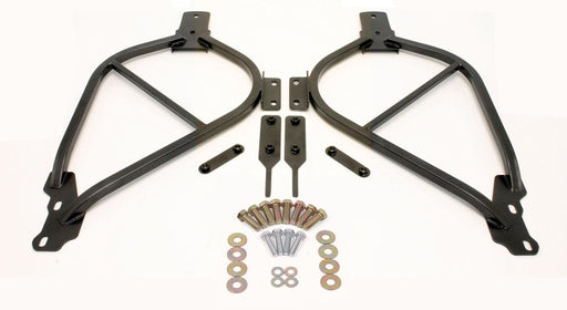 BMR 14-17 Chevy SS Bolt-On Subframe Connectors - Black Hammertone BMR Suspension Chassis Bracing