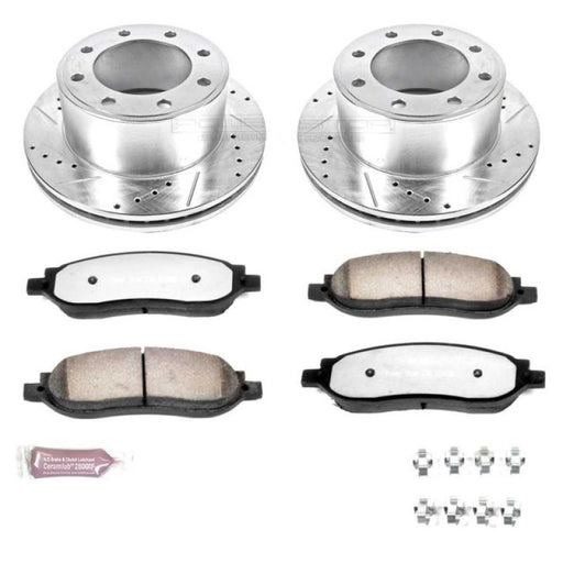 Power Stop 05-07 Ford F-250 Super Duty Rear Z36 Truck & Tow Brake Kit PowerStop Brake Kits - Performance D&S