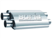 Borla 2.50in Dual In/Out 19in x 9.5in x 4in PRO-XS Muffler Borla Muffler