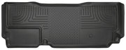 Husky Liners 11-15 Ford F250/F350/F450 Super Duty Ext Cab WeatherBeater Black 2nd Seat Floor Liners Husky Liners Floor Mats - Rubber
