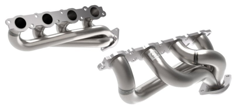 aFe Twisted Steel 1-7/8in 304 SS Headers 20-21 Ford F-250/F-350 V8-7.3L aFe Headers & Manifolds