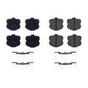 Power Stop 06-13 Chevrolet Corvette Rear Z17 Evolution Ceramic Brake Pads w/Hardware PowerStop Brake Pads - OE