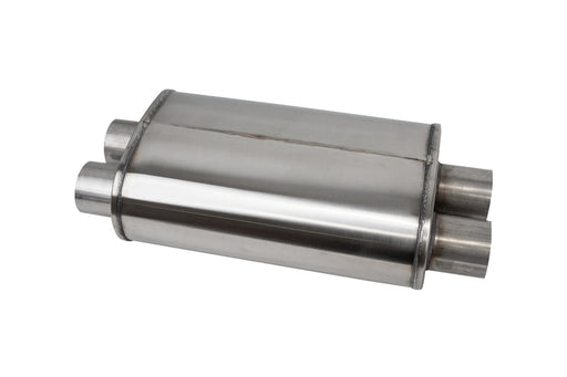 Corsa PRO-Series Tuned 304SS Muffler 3.0in Dual Inlet/Outlet - 22.25in OAL CORSA Performance Muffler