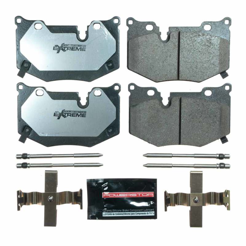 Power Stop 2020 Chevrolet Corvette C8 Z51 Rear Z26 Extreme Street Brake Pads w/Hardware PowerStop Brake Pads - Performance
