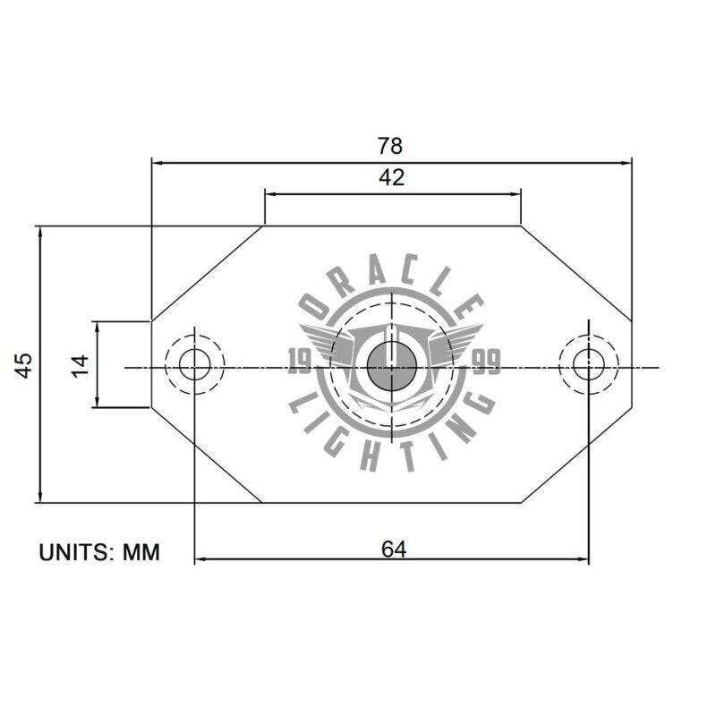 Oracle Magnet Adapter Kit for LED Rock Lights ORACLE Lighting Light Bars & Cubes