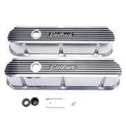 Edelbrock Valve Cover Elite II Series Ford 289-302-351W CI V8 Tall Polished Edelbrock Valve Covers