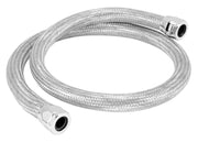 Spectre Stainless Steel Flex Heater Hose Kit 5/8in. Diameter - 4ft. Chrome Spectre Hoses