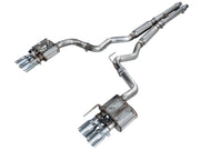 AWE Tuning 18-23 S550 Mustang GT SwitchPath Exhaust - Chrome Silver Tips AWE Tuning Catback