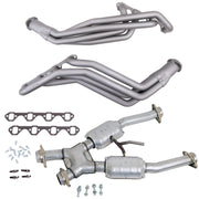 BBK 94-95 Ford Mustang 5.0L Manual Trans 1-5/8 Long Tube Headers w/Catted X-Pipe (Ti Ceramic) BBK Headers & Manifolds