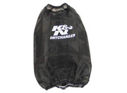 K&N Drycharger Round Tapered Air Filter Wrap 6.5in Base ID/4.5in Top ID/7in H - Black K&N Engineering Pre-Filters