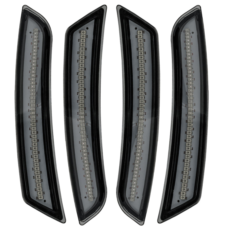 Oracle 16-19 Chevrolet Camaro Concept Sidemarker Set - Tinted - No Paint - ORACLE Lighting Light Strip LED