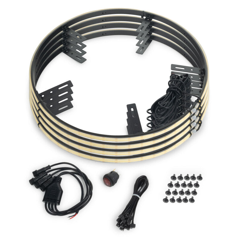 ORACLE Lighting LED Illuminated Wheel Rings - 16.5in PLASMA White ORACLE Lighting Light Strip LED