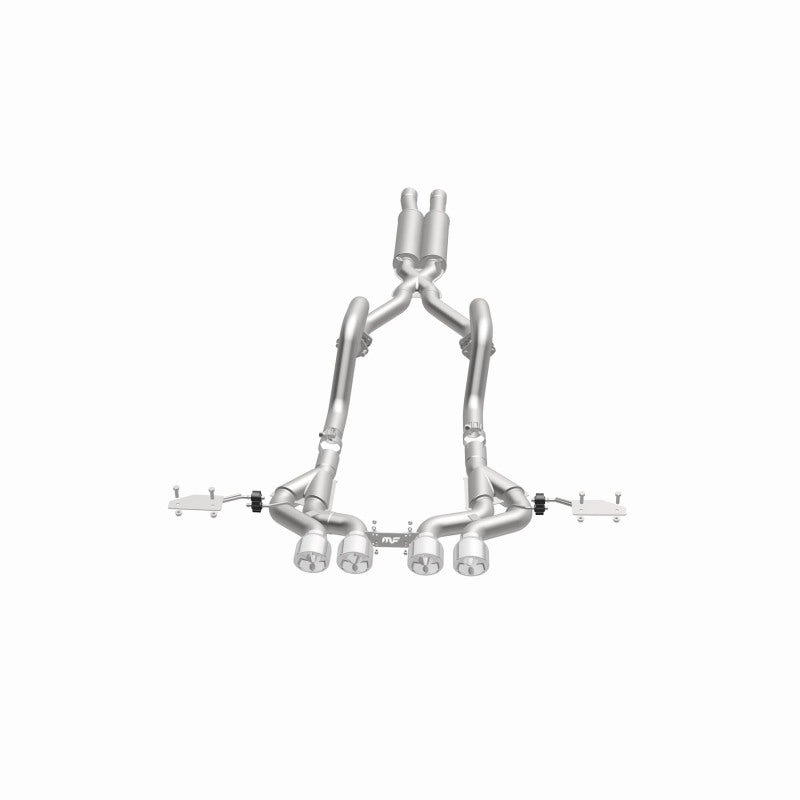 Magnaflow 00-04 Chev Corvette V8 5.7L Comp Series Quad Ctr Rr Exit SS Cat-Back Perf Exhaust Magnaflow Catback