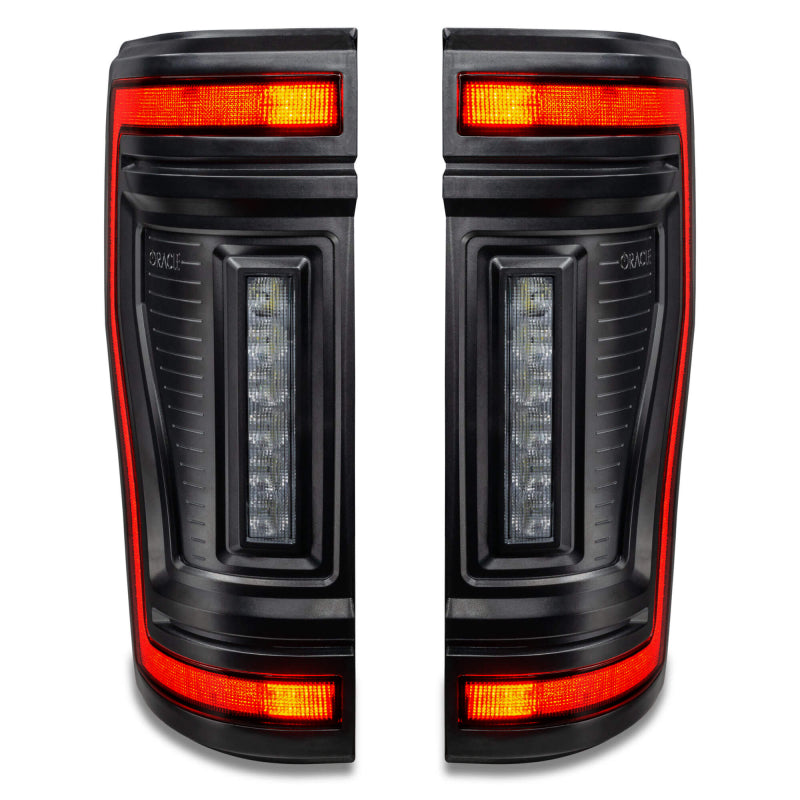 Oracle Lighting 17-22 Ford F-250/350 (Black Series) Flush Mount LED Tail Lights ORACLE Lighting Tail Lights