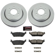 Power Stop 15-17 Ford F-150 Rear Z17 Evolution Geomet Coated Brake Kit PowerStop Brake Kits - Performance Blank