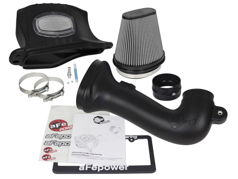 aFe Momentum Pro DRY S Cold Air Intake System 15-17 Chevy Corvette Z06 (C7) V8-6.2L (sc) aFe Cold Air Intakes