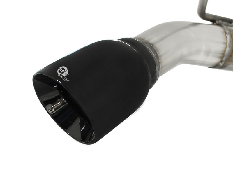 aFe MACHForce XP Exhaust 2.5in Stainless Steel CB/10-13 Chevy Camaro V6-3.6L (td) (gloss blk tip) aFe Catback
