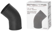 Spectre Universal Intake Elbow Tube (ABS) 3in. OD / 45 Degree - Black Textured Powdercoat Spectre Plastic Tubing