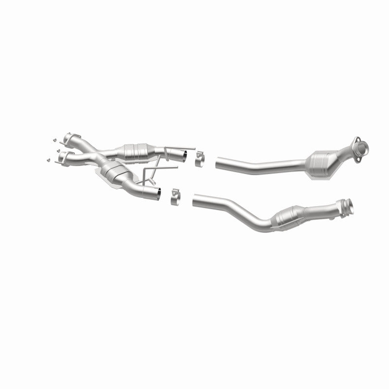 MagnaFlow Conv DF Mustang X-Pipe 86-93 50-Sta Magnaflow Catalytic Converter Direct Fit