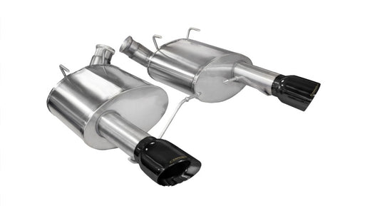Corsa 2011-2014 Ford Mustang GT/Boss 302 5.0L V8 Black Sport Axle-Back Exhaust CORSA Performance Axle Back