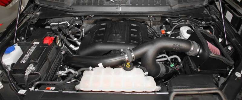 K&N 2015 Ford F150 EcoBoost V6-3.5L 57 Series FIPK Performance Intake Kit K&N Engineering Cold Air Intakes